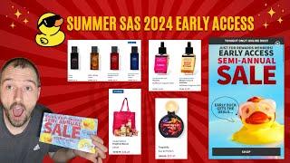 Bath & Body Works Summer SAS 2024 | Early Access Madness ️️