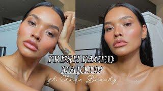 FRESH FACED WITH MOSTLY CLEAN BEAUTY! | NICOLE ELISE