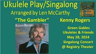 Kenny Rogers - The Gambler (cover - ultimate vocals) Ukulele Play Along - Music At Green Gables