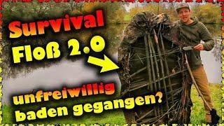 BEXX baut Survival Floß 2.0 - Top oder Flop? Floß selber bauen mit einfachen Mitteln - Selbstversuch