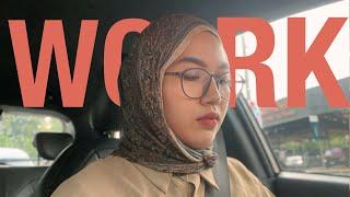 no longer unemployed: first few days at work | malaysia vlog