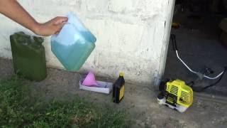 Пропорция бензина и масла для двухтактных двигателей