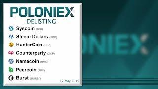Poloniex Delists 7 Historic Cryptocurrencies