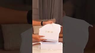 Unboxing my brand new Lady Dior Pouch  #shorts