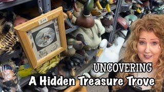 UNCOVERING A TREASURE TROVE OF HIDDEN TREASURES UNEXPECTED RESALE ANTIQUE SHOP