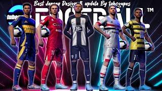 Cool Kits!  Best 5 Jersey In eFootball 2025 Mobile Update