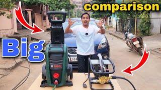 Big Comparison In Bosch VS Chinese Pressure Washer Machine Review |  nitto rai |