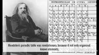 The History of the Periodic Table