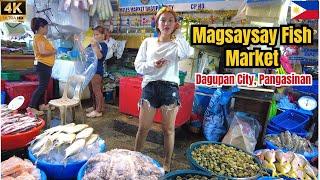 "How Much is Fresh Seafood in Dagupan?  Magsaysay Fish Market Price Reveal!"