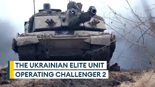 On Ukraine's frontline with the crews fighting with UK-supplied Challenger 2