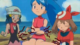 Pokémon Girls Stomachs Growl