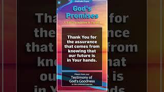 God's Promises | Gratitude Prayer