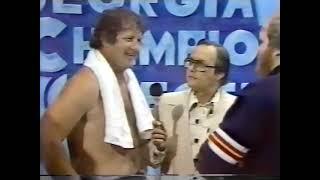 Ole Anderson and Terry Funk vs Jerry Roberts and Zane Hickey. Georgia 1980