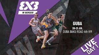 RE-LIVE | FIBA 3x3 Women's Series Guba Stop 2024 | Day 1