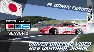 Indonesia Digital Drift Series (IDDS) - Okayama 2021 Season 2 - Briefing Video