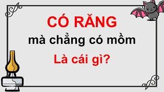 Câu đố dân gian Việt Nam có đáp án - Phần 1