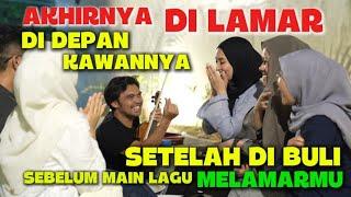 Akhirnya Dilamar Didepan Kawannya Setelah Dibuli Sebelum Main Lagu Melamarmu