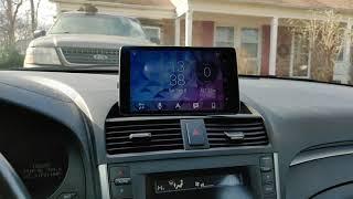 Acura TL Tablet Pioneer Smart Sync MVH-S600BS