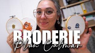 VLOG - plan calmar, la broderie collaborative sur Insta