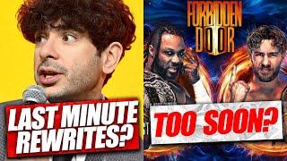 Tony Khan Changing AEW Shows LAST MINUTE? Swerve vs. Ospreay At Forbidden Door | AEW Dynamite Review