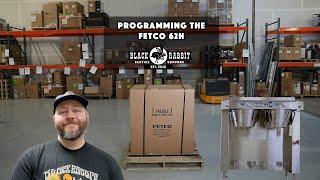 How to program the Fetco 62H Coffee Brewer