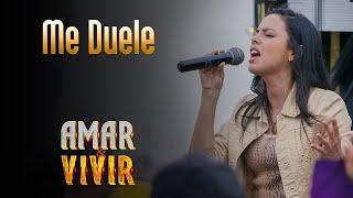 Me Duele - Amar y Vivir  Canción oficial - Letra | Caracol TV