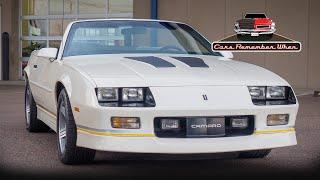 1990 Chevrolet Camaro IROC-Z Convertible FOR SALE 6K Original Miles