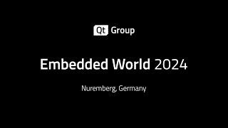 Qt Group Joins Embedded World 2024 | Qt Group