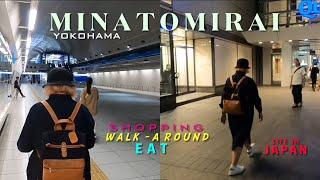 Modern City  of Japan MINATO -Mirai  Yokohama  Shopping at  MARK IS   Walk Around  Lifestyle  YR$#41