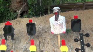 Shooting Zombie Targets