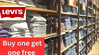 LEVI’S OUTLET THE ORIGINAL/SALE BUY ONE GET ONE FREE JEANS 501,502,505~SHOP WITH ME