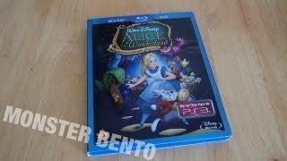 Disney Alice In Wonderland 60th Anniversary Edition Blu-ray | DVD Unboxing & Review