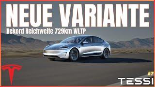 TESLA Model 3 Highland - NEUE Variante mit Rekord Reichweite  & Zulassungen Deutschland