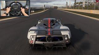 Forza Motorsport (2023) - 2009 Pagani Zonda Cinque Roadster | Moza DD R9 Gameplay