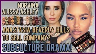 ANASTASIA BEVERLY HILLS TO SELL COMPANY? SUBCULTURE PALETTE DRAMA! ALISSA'S STATEMENT INCLUDED!