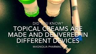 Did You Know?  Magnolia Pharmacy Demonstrates How Creams Can be Delivered