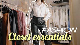 Closet essentials for classy ladies + Outfit Ideas