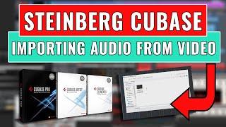 Steinberg #Cubase: How to Import Audio from Video in Steinberg Cubase - OBEDIA Cubase Training