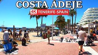 TENERIFE - COSTA ADEJE | Lively Atmosphere with Fabulous Weather  4K Walk ● July 2024
