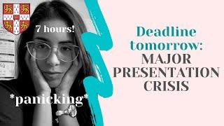 7 HOUR DEADLINE: a real day in the life of a Cambridge student | stress