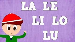 Sílabas LA LE LI LO LU - Syllable with L - Vídeos para niños