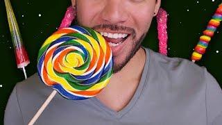 ASMR - 1 HOUR INTENSE Candy Eating (Male Whisper)