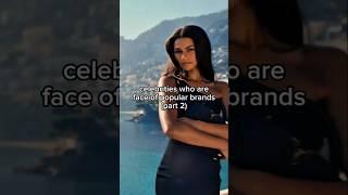 Celebrities who are face of famous brands#shorts #celebrity #zendaya #viralvideo