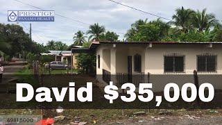 Venta de casa en David $35,000 Prestige Panama Realty. 6981.5000