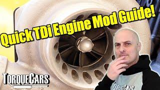 Quick Overview Of Diesel Mods & Engine Upgrades - Learn About TDI Performance Modifications