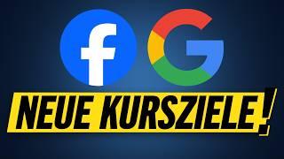 Google + Facebook: Neue Kursziele!