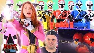 Gokaiger Ranger Key Set 2000th Edition Review! (Power Rangers Ninja Steel)