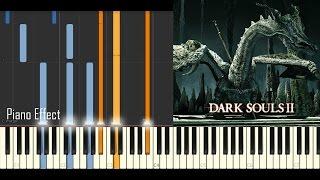 Dark souls 2 - Sinh The Slumbering Dragon (Piano Tutorial Synthesia)