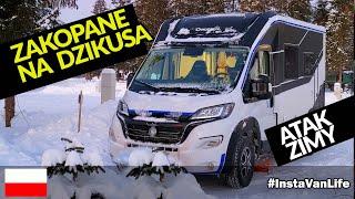 Jedziemy na dziko do Zakopane'go,  -15 stopni w nocy / Insta VanLife #1