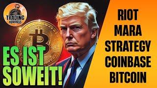 BITCOIN & KRYPTO-AKTIEN  Lass dich nicht verunsichern! MicroStrategy Coinbase Riot MARA Analyse